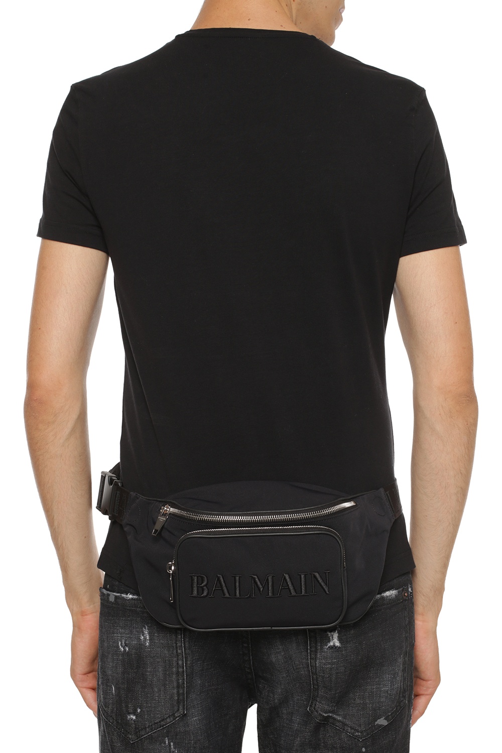 Balmain Logo-embroidered belt bag | Men's Bags | Vitkac